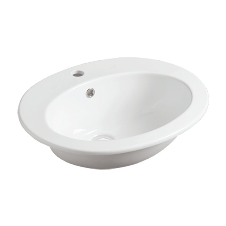 Умивальник S 52 Desmo (S52) Glossy white SIMAS - Зображення