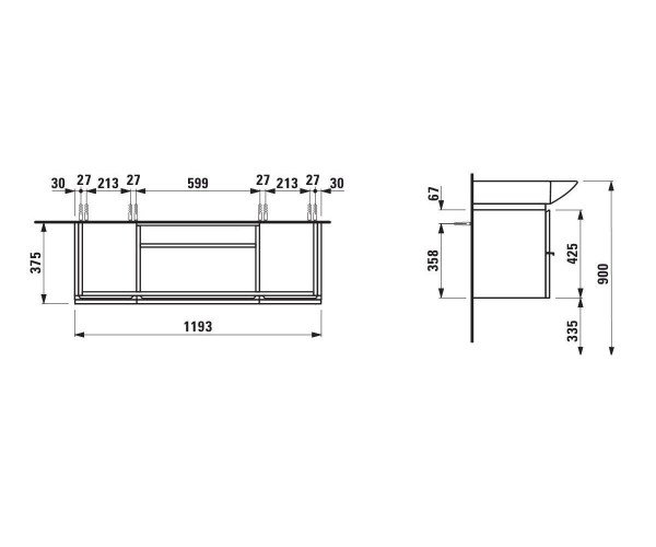 Шкафчик под умывальник Palace 120 (H4013010754631), LAUFEN - Зображення 169699-d804c.jpg