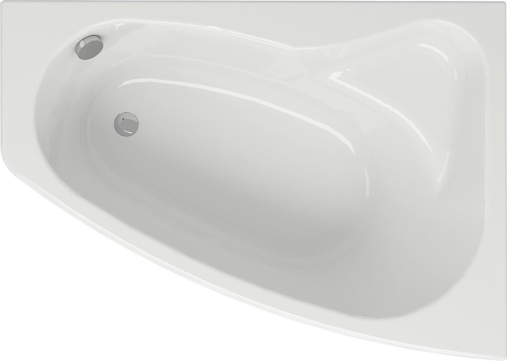 Ванна асиметрична права Sicilia 170x100, Cersanit - Зображення