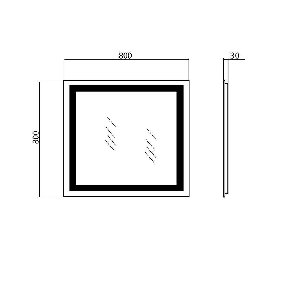 Дзеркало Альфа 80, Аква Родос - Зображення 169944-84256.jpg