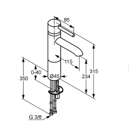 Смеситель для умывальника Bozz (382960576), Kludi - Зображення 170057-38c6c.jpg