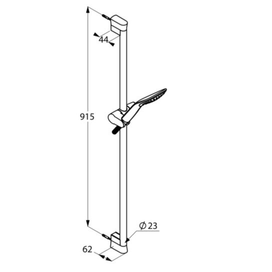 Душовий набір 1S Fizz (6764005-00), Kludi - Зображення 170069-0b1af.jpg