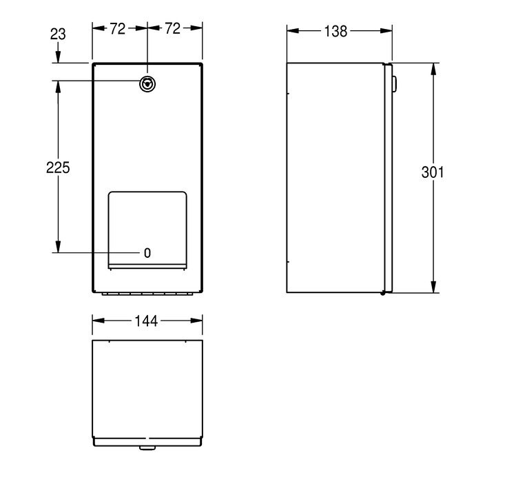 Тримач для туалетного паперу Rodan RODX672 Franke - Зображення 170074099-9ff5b.jpg