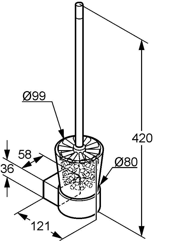 Туалетна щітка з тримачем Joop 5597405H7 Bemeta - Зображення 170123916-4edcc.jpg