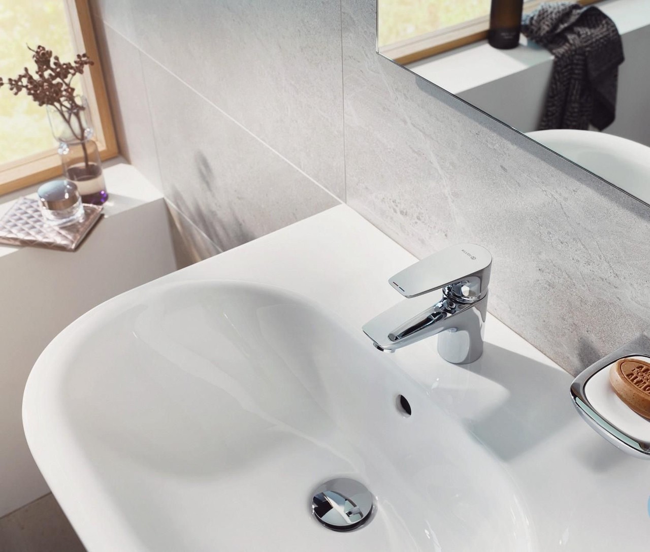 Змішувач для умивальника 60 DN 15 Pure&Solid (343850575), Kludi - Зображення 170292-7449b.jpg