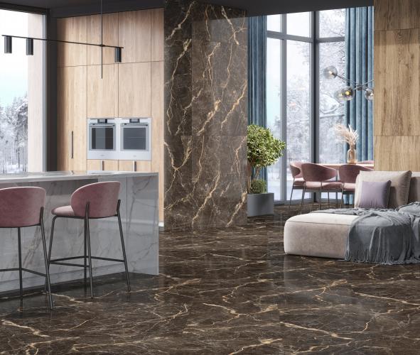 Плитка керамогранитная 606027032-KL Mauree Темно-коричневый 600x600 Intercerama - Зображення 170423911-f2cd3.jpg