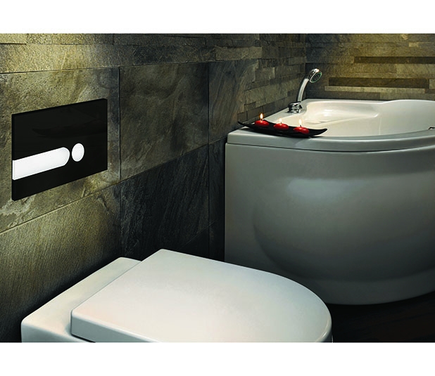 Кнопка зливу IPlate Black Soft-touch (670005), OLI - Зображення 170586-a88c6.jpg