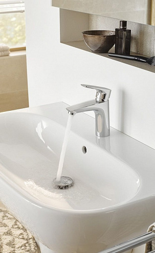 Змішувач для умивальника 75 DN 15 Pure&Solid (343820575), Kludi - Зображення 170588-1a83b.jpg