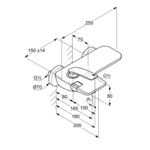 Змішувач для ванни DN 15 Balance (524459175) білий, Kludi - Зображення 170600-b46e2.jpg