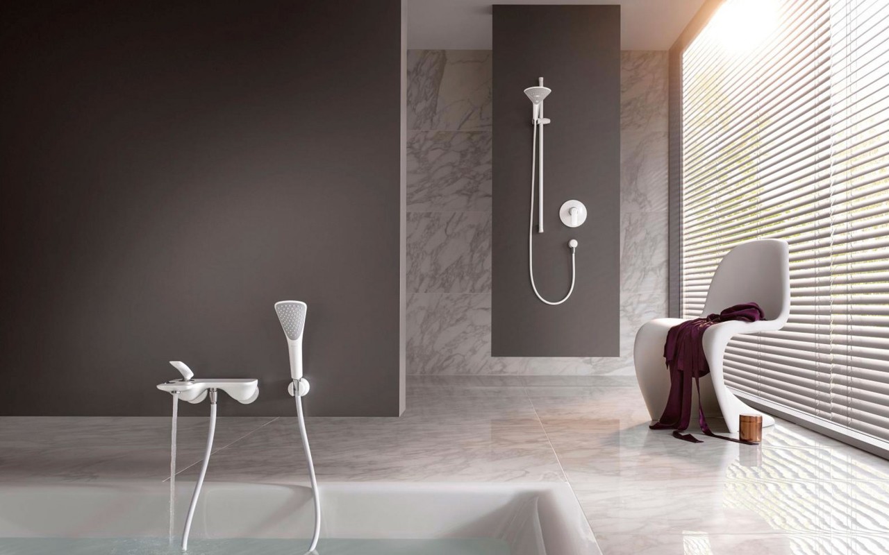 Змішувач для ванни DN 15 Balance (524459175) білий, Kludi - Зображення 170600-c880b.jpg