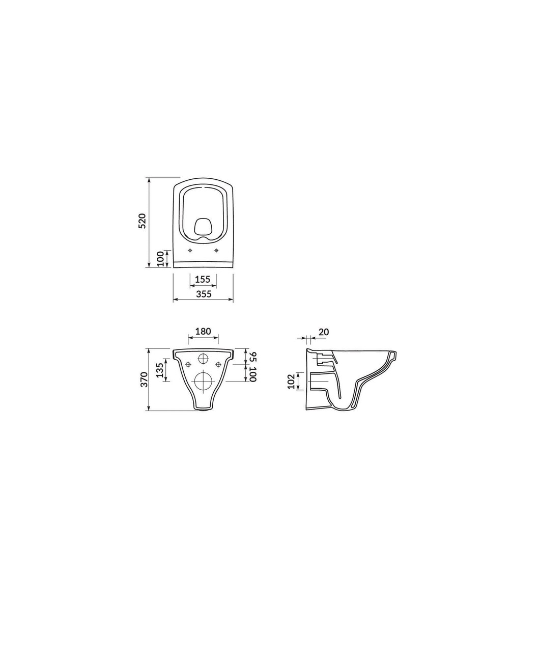 Унітаз підвісний Easy (CCHZ1000590968), Cersanit - Зображення 170611-a108f.jpg