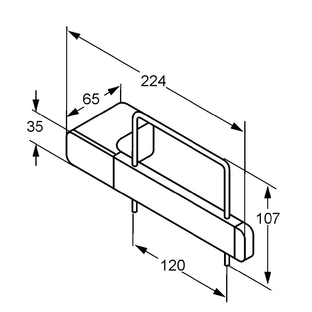 Тримач для туалетного паперу Esprit 5697105 Kludi - Зображення 170728734-b2982.jpeg