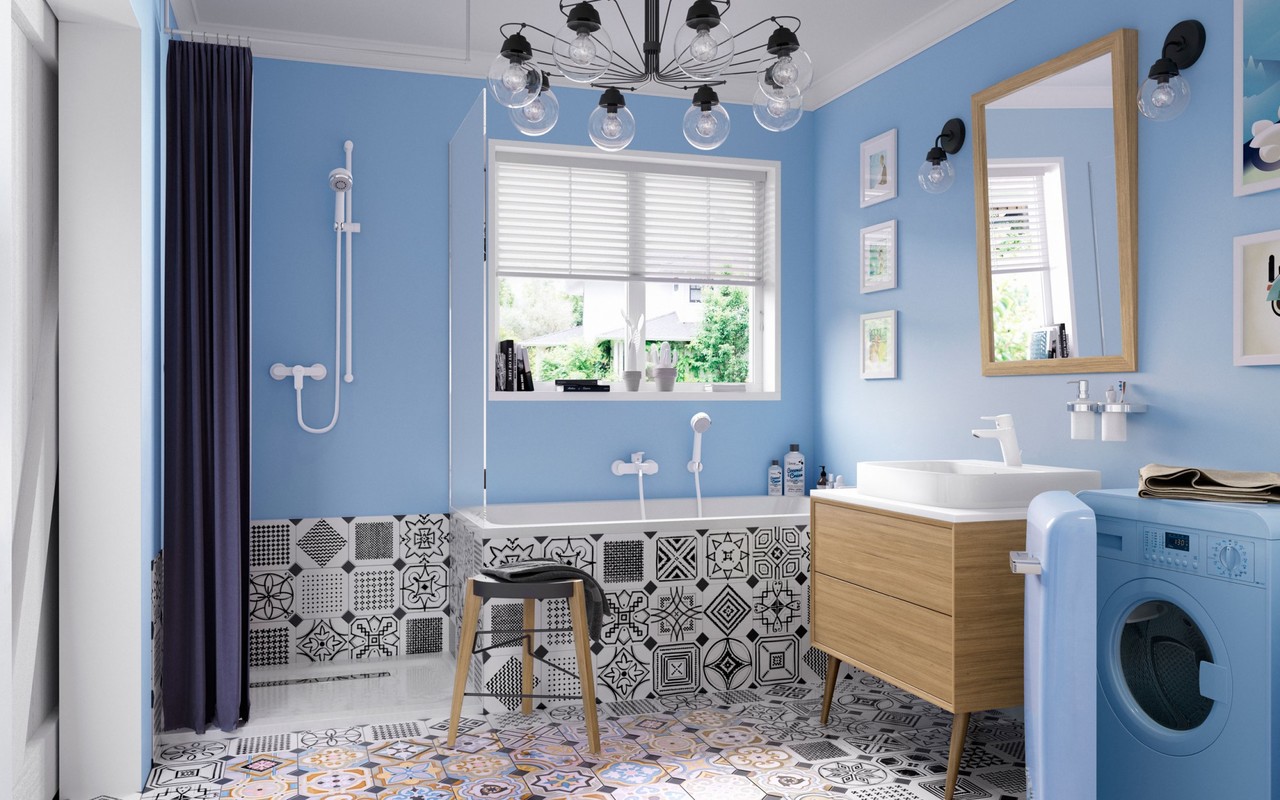 Змішувач для ванни DN 15 Pure&Easy (376819165) білий, Kludi - Зображення 170740-5b5d3.jpg