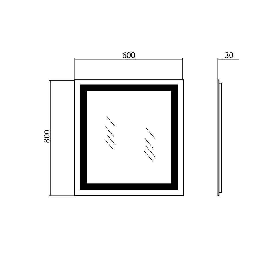 Дзеркало Альфа 60, Аква Родос - Зображення 170758-1a693.jpg