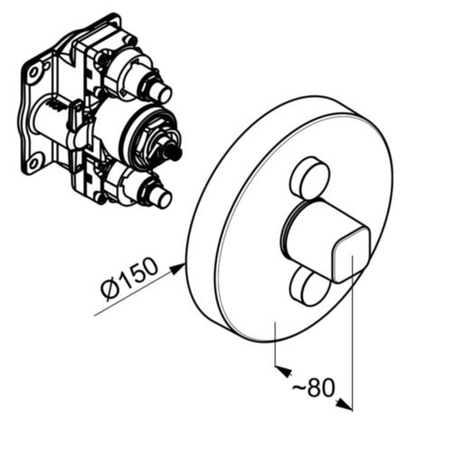 Змішувач для душу Push (386120538), Kludi - Зображення 170784-0c4a4.jpg