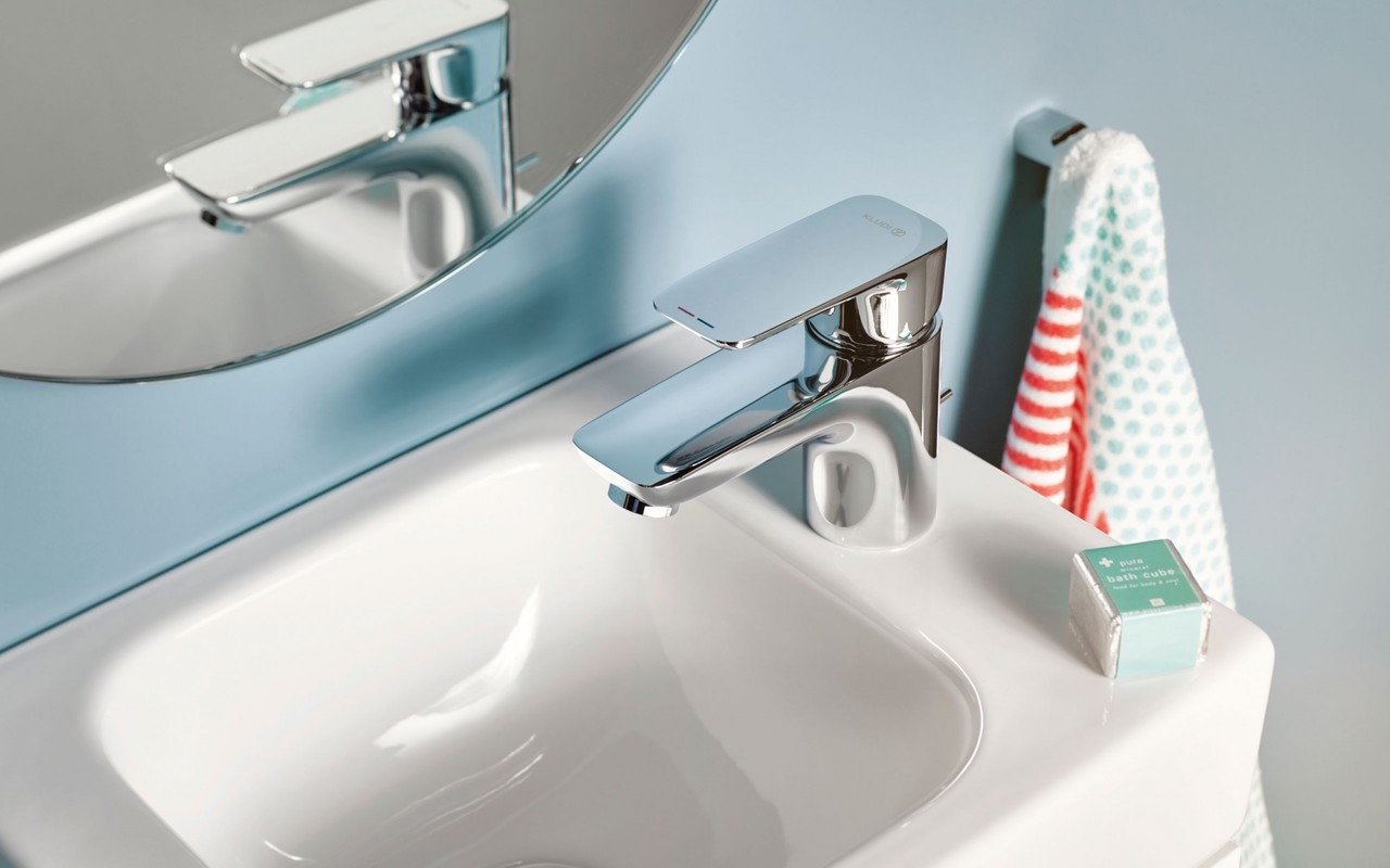 Змішувач для умивальника 75 DN 15 Pure&Style (403820575), Kludi - Зображення 170801-bb56b.jpg