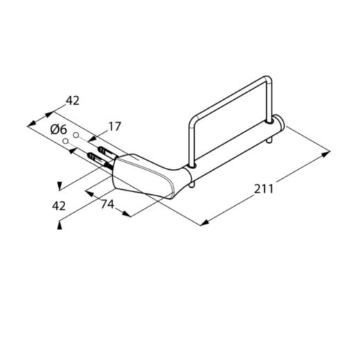 Тримач для туалетного паперу Ambienta (5397105), Kludi - Зображення 170909-2b835.jpg
