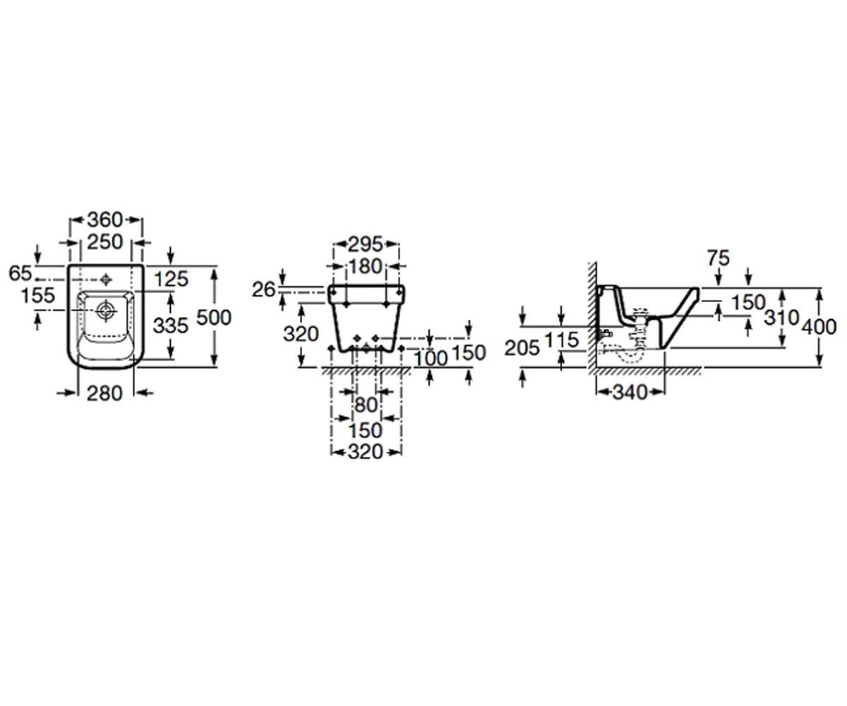 Біде підвісне Dama-N (A357786000), Roca - Зображення 171017-967b1.jpg