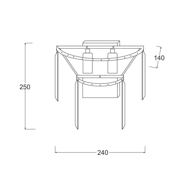 Бра AMEDEO (17106-2W-GLD), Zuma Line - Зображення 17106-2W-CHR-.jpg