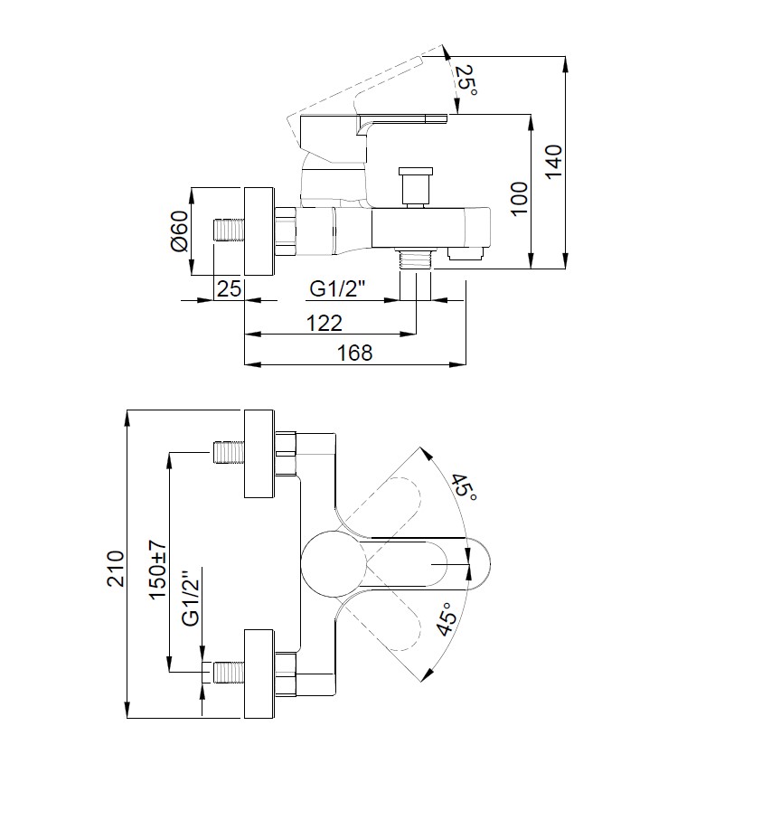 Комплект Ванна прямокутна з ніжками Opal Plus 170x70 Kolo Змішувач для ванни Lento 15490501 Adell - Зображення 17112593-e25aa.jpg