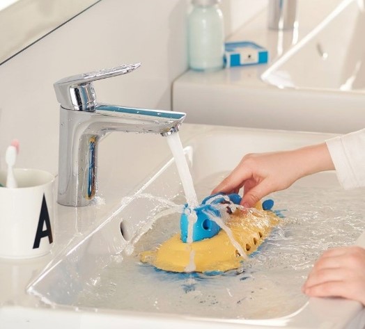 Змішувач для умивальника 100 DN 15 Pure&Style (402900575), Kludi - Зображення 171650-0f6b7.jpg