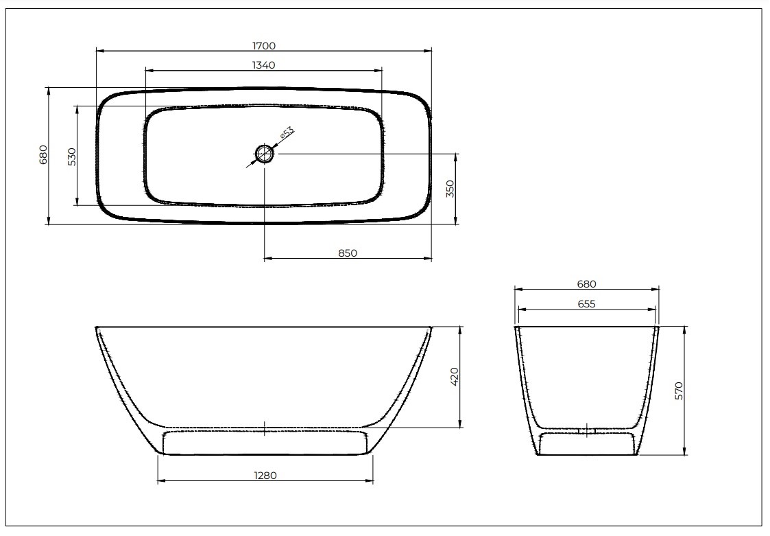 Ванна Infinity 170x70 Air-Line - Зображення 171752312-55ad4.jpg