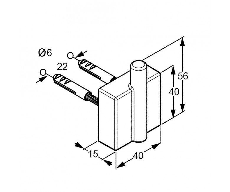 Гачок A-XES (4898405), Kludi - Зображення 171850-7e500.jpg