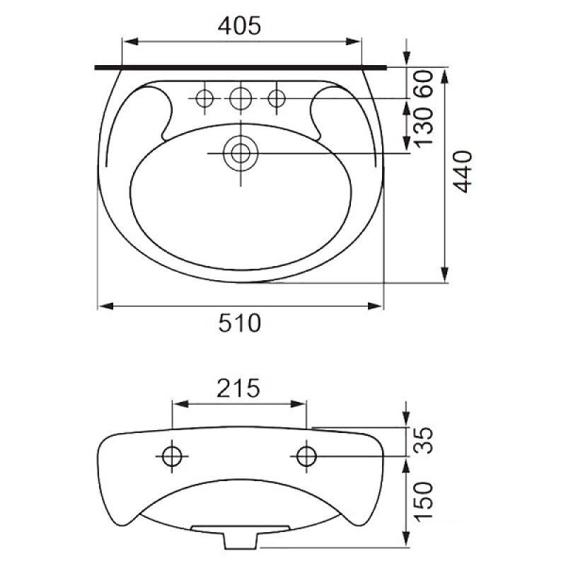 Умивальник ЕКО-2000 50 В (CCWS1000138206), Cersanit - Зображення 171877-63cd9.jpg