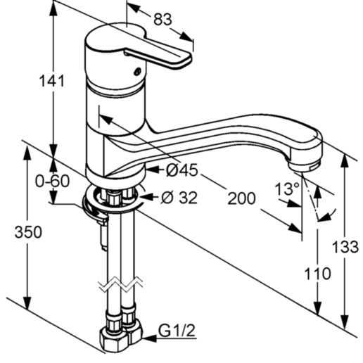 Змішувач для кухні DN 10 Logo Neo (379130575), Kludi - Зображення 171908-a7d72.jpg