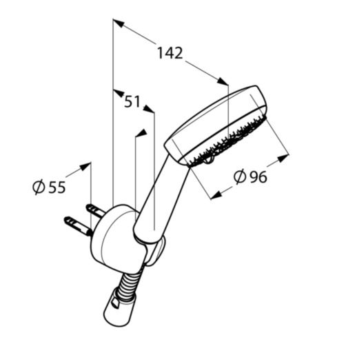 Душовий набір 3S Logo (6803005-00), Kludi - Зображення 171909-d5a68.jpg