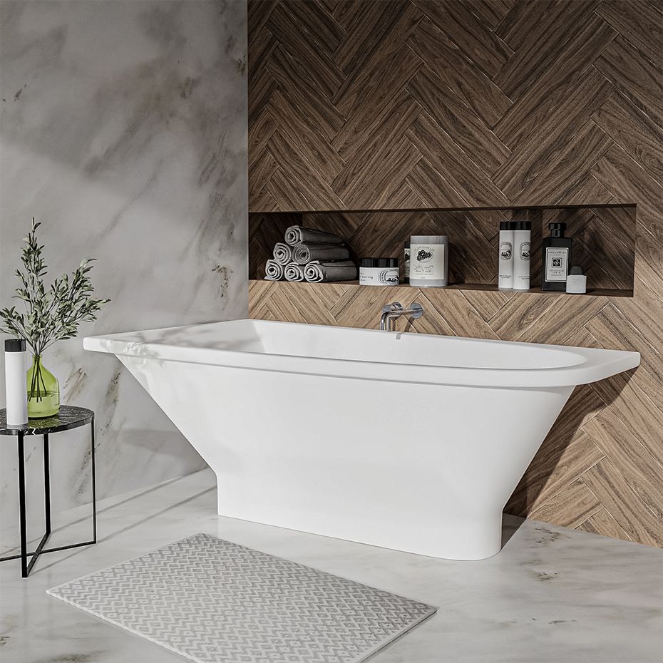 Ванна ALBIS L 170x90 White StudioStone - Зображення 171920222-743eb.jpg