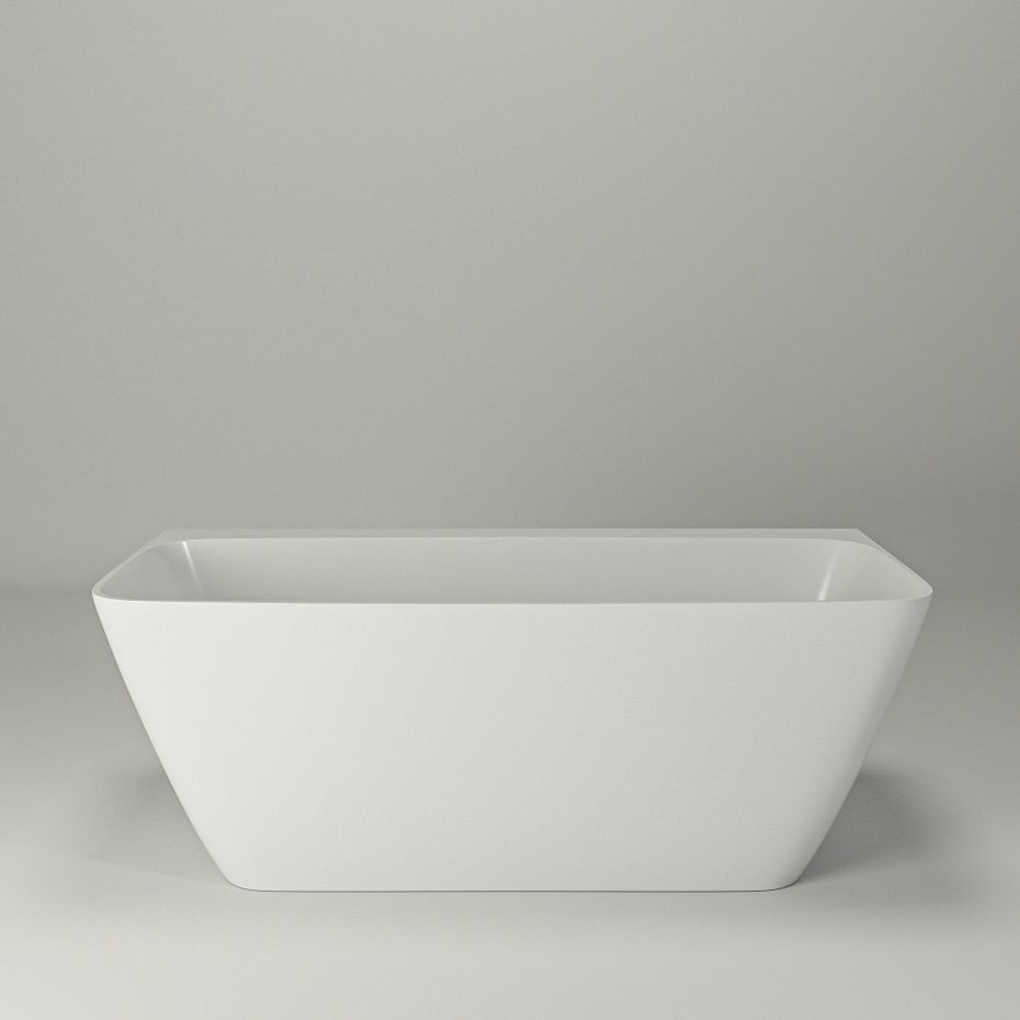 Ванна ARDA 154x72 White StudioStone - Зображення