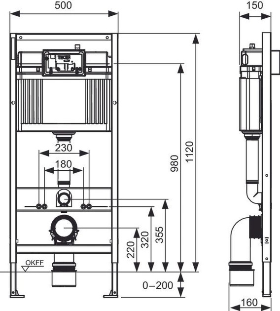 Інсталяція для унітаза 4 в 1 TECEbase kit 9400006 TECE - Зображення 171989737-b3338.jpg