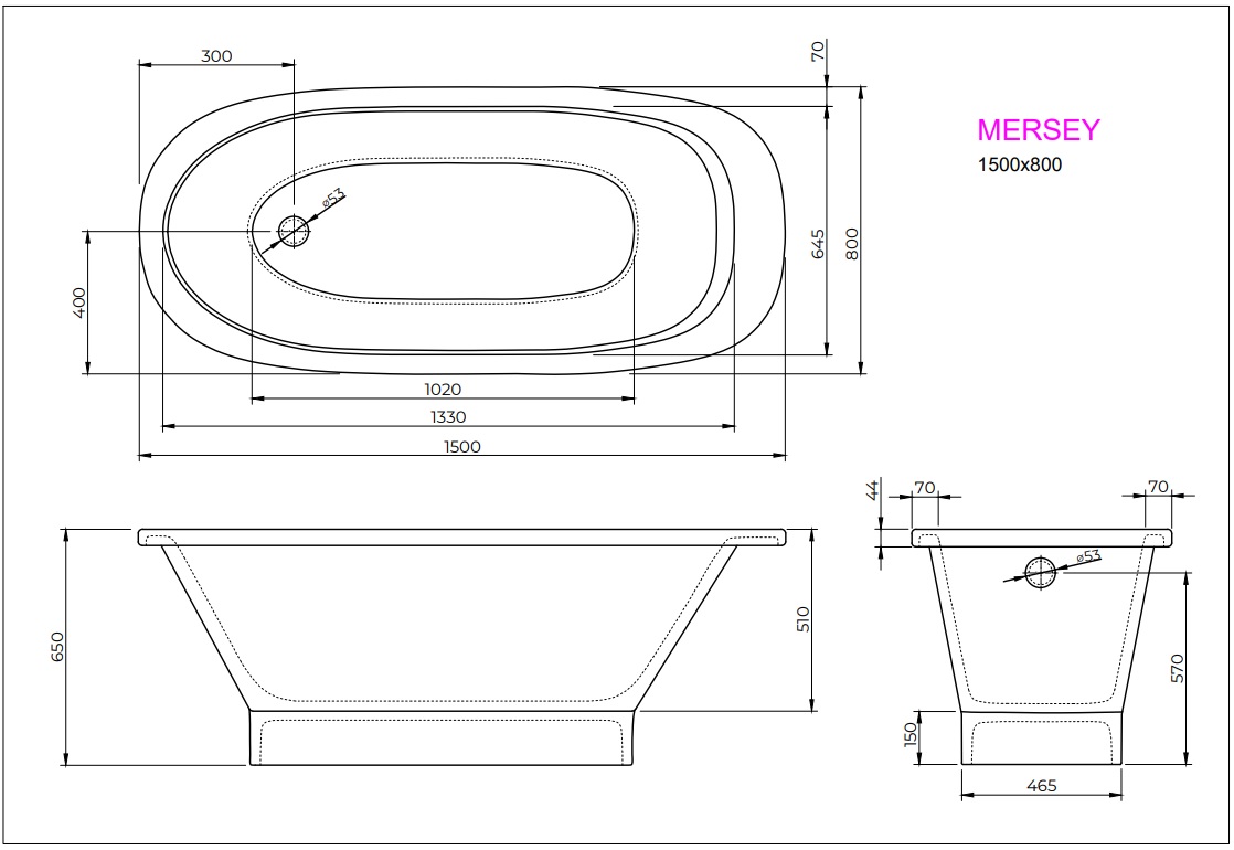 Ванна MERSEY 150x80 White StudioStone - Зображення 171990329-eccc3.jpg
