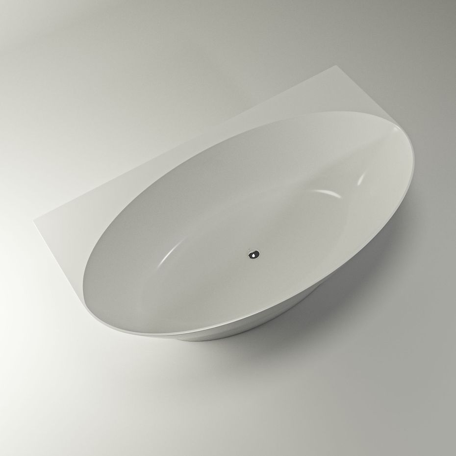 Ванна ODET 181x100 White StudioStone - Зображення 171990351-6aa6e.jpg