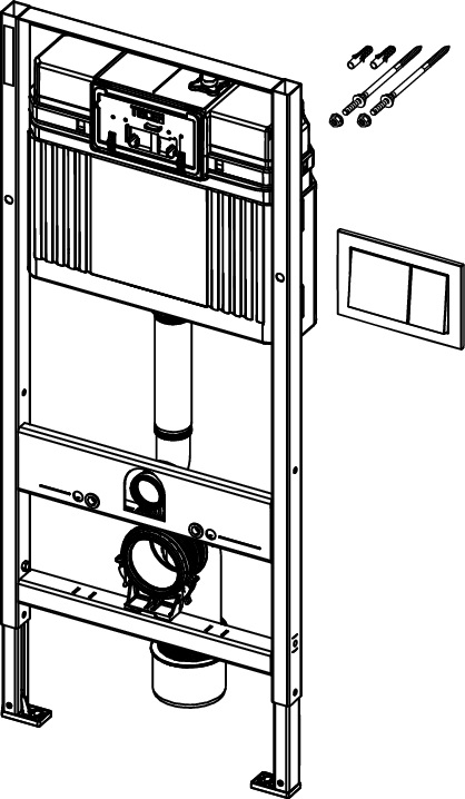 Інсталяція для унітаза 3 в 1 ТECEBase 9400400 TECE - Зображення 172136253-4a5da.jpg