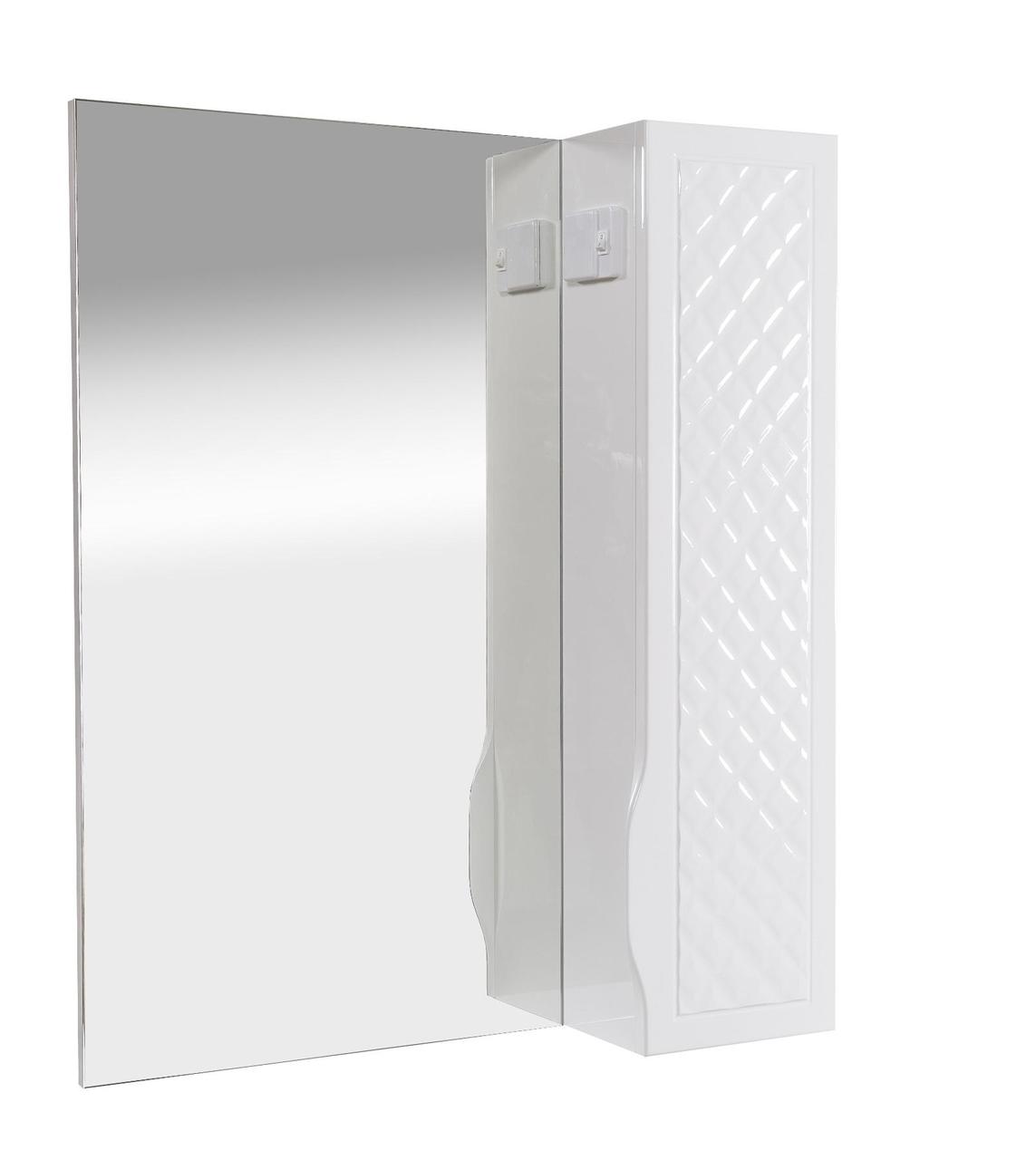 Дзеркало з шафкою Родорс 65 (R), Аква Родос - Зображення