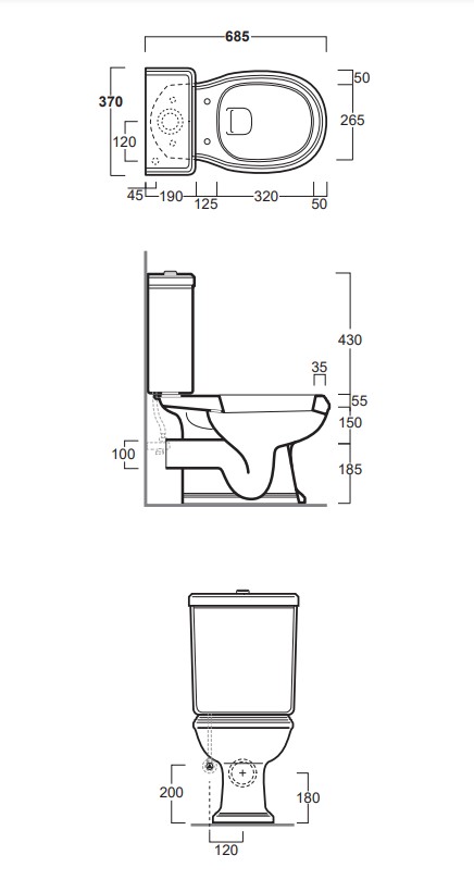 Бачок для унитаза Arcade AR822, SIMAS - Зображення 172289-3ea25.jpg