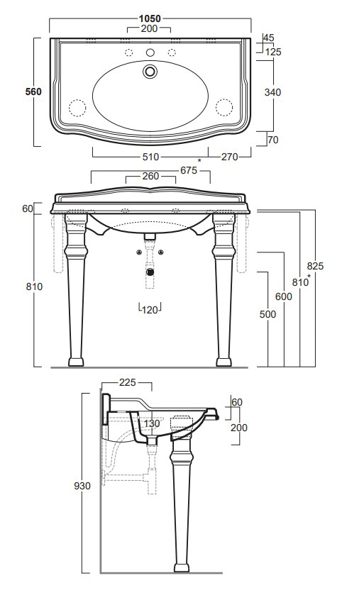 Умивальник Arcade 105 (AR874) SIMAS - Зображення 172291-f1f22.jpg