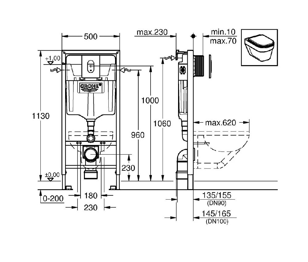 Інсталяція для унітаза 3 в 1 Rapid SL 38772001 Grohe - Зображення 172503-32f7d.jpg