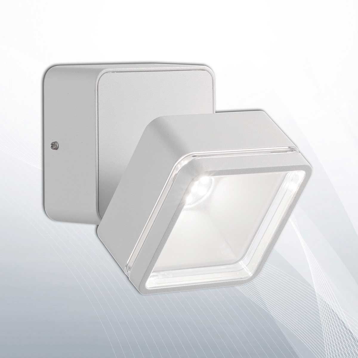 Світильник вуличний OMEGA AP SQUARE BIANCO 4000K (172507), IDEAL LUX - Зображення