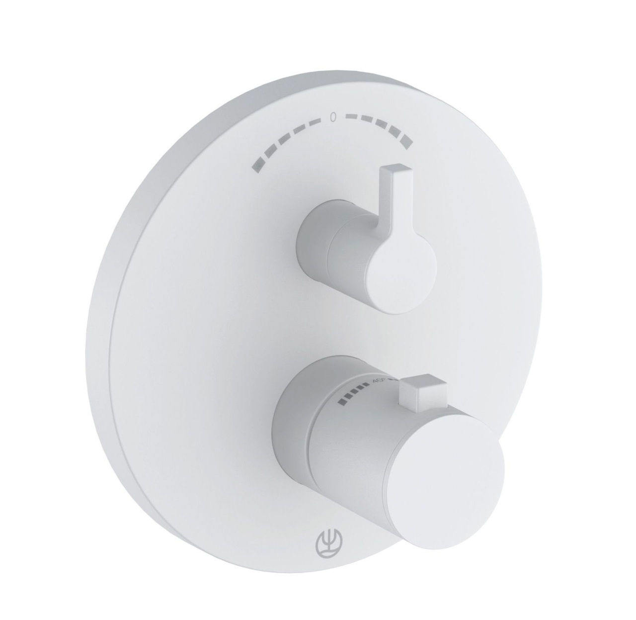 Змішувач Nova Fonte Puristic білий 208305315 Kludi - Зображення