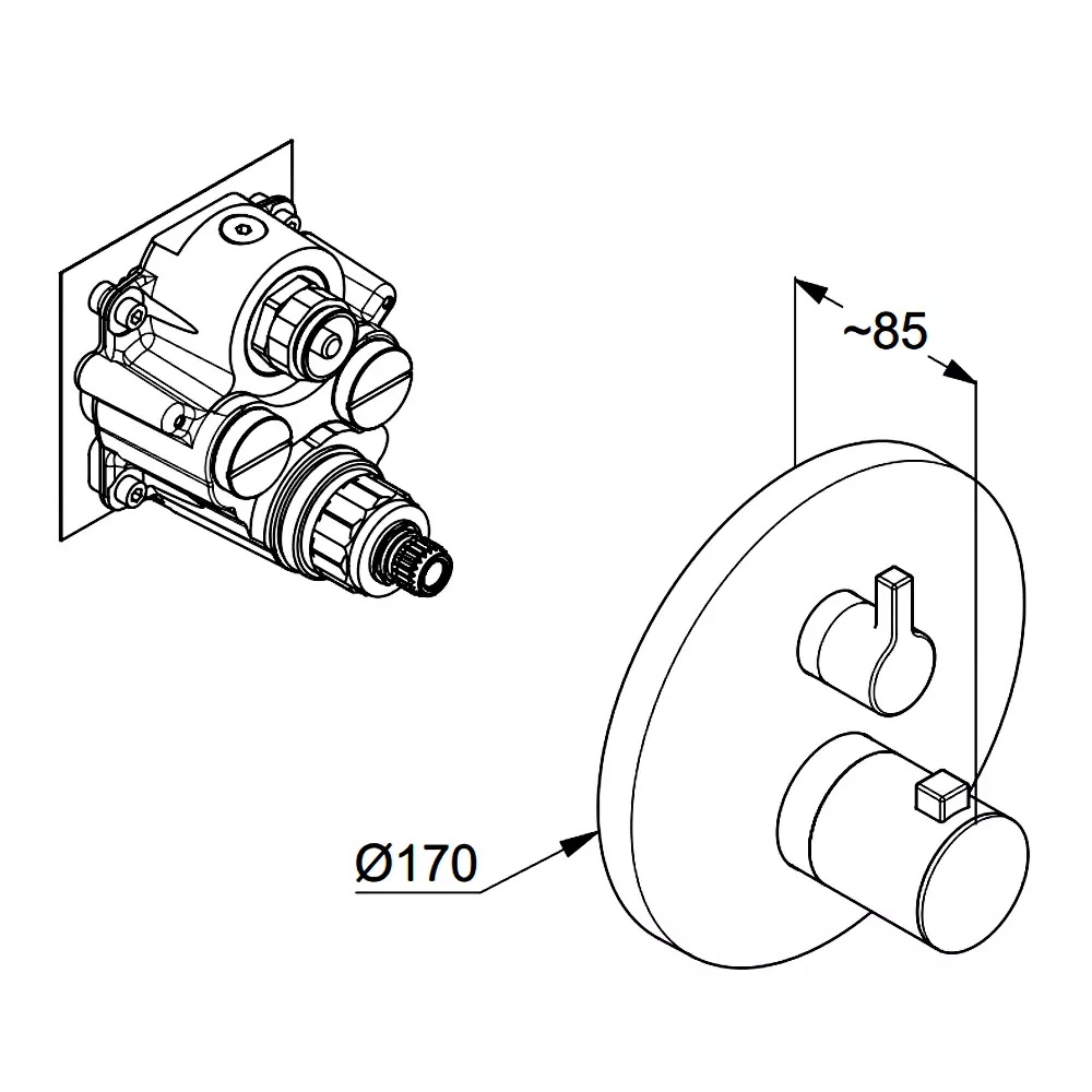 Змішувач Nova Fonte Puristic білий 208305315 Kludi - Зображення 172560770-69f69.jpg