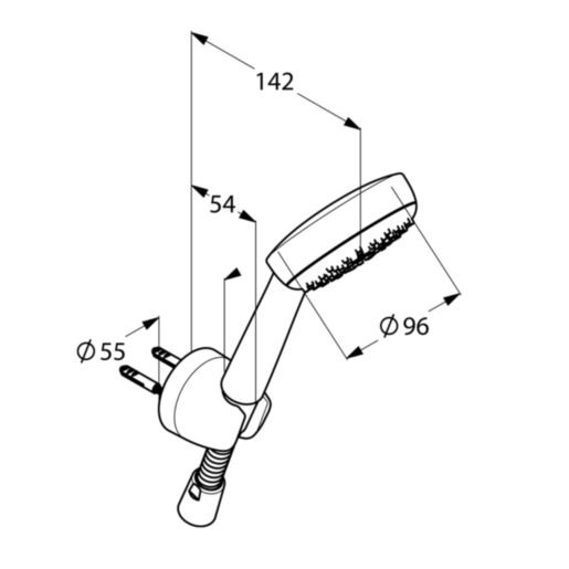 Душевой набор 1S Logo (6801005-00), Kludi - Зображення 172615-39be0.jpg