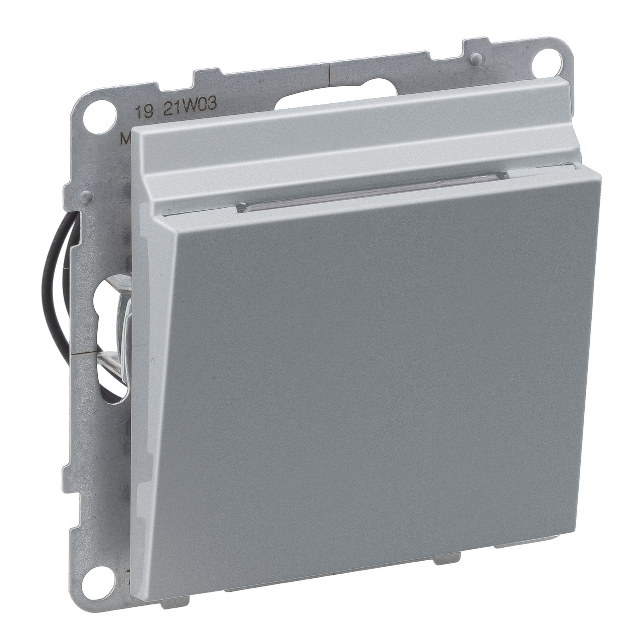 Вимикач картковий 6А 250В Suno Алюміній 721375 Legrand - Зображення 172630157-56ad5.jpg