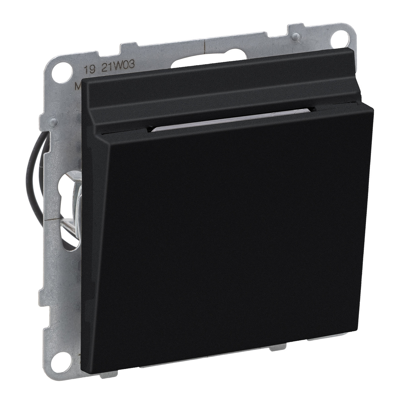 Вимикач картковий 6А 250В Suno Чорний 721475 Legrand - Зображення 172630232-cfc10.jpg