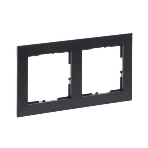 Рамка 2-місна Suno Графіт 721552 Legrand - Зображення