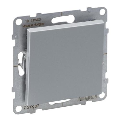 Переключатель 1-клавишный перекрестный 10А винтовые клеммы Suno Алюминий 721307 Legrand - Зображення 172630312-34f38.jpg