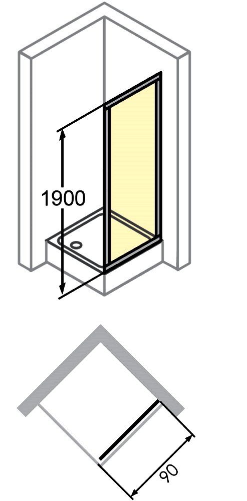Душевая стенка X1. Huppe - Зображення 172685-1807c.jpg