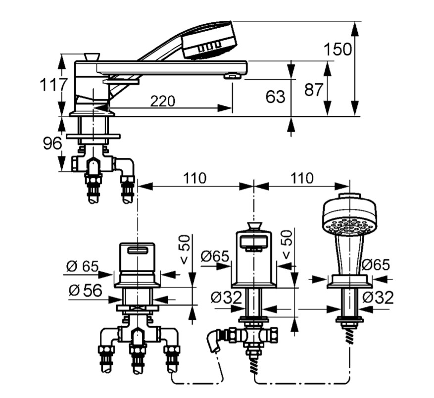 Смеситель для ванны DN 15 Zenta (384470575), Kludi - Зображення 172686-ba6a7.jpg